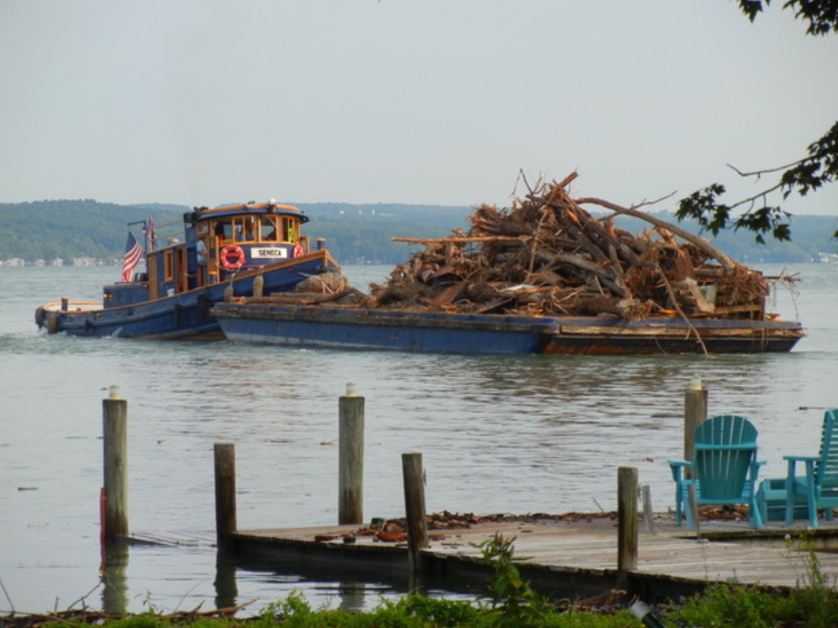 Eight years ago we were very glad to see the NYS Canal Corporation and Sessler Brothers show up.